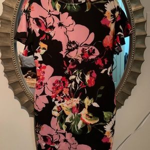 New York&Company Flower Print Dress